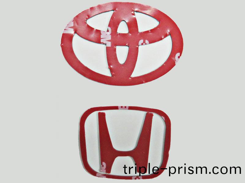 汽(qi)車(che)LOGO雙麵膠